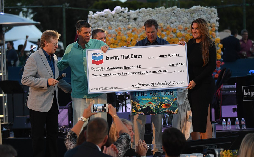 Chevron El Segundo Donates $225,000 to Manhattan Beach Unified School District